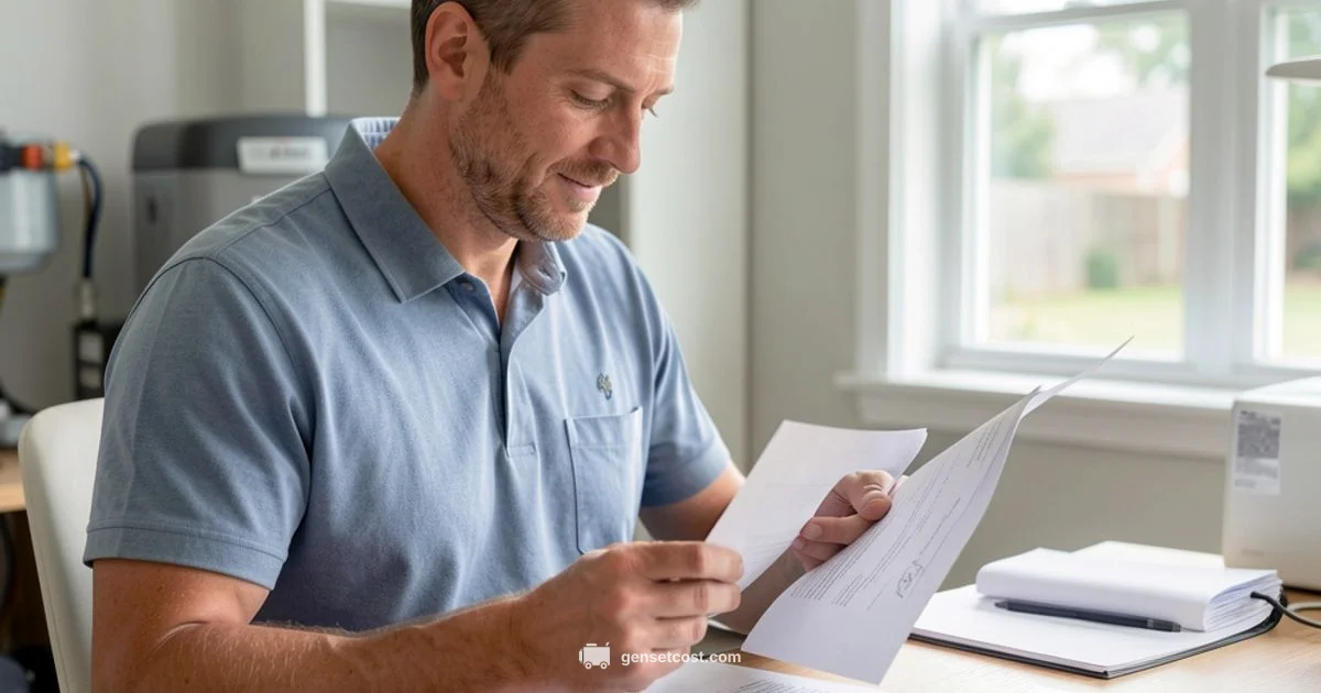 Backup Power Install - Genset Cost