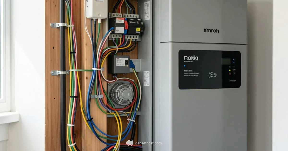 Generator Wiring Diagram - Genset Cost