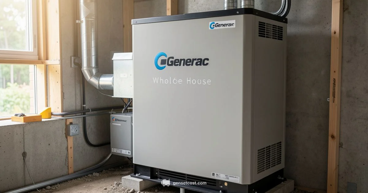 Generac Home Backup - Genset Cost