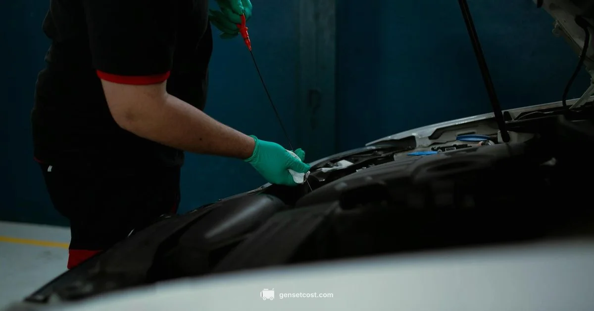 Generator Oil Change - Genset Cost