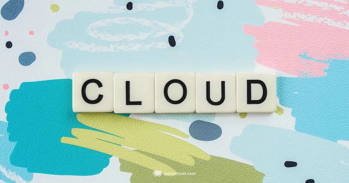 Word Cloud Generator - Genset Cost