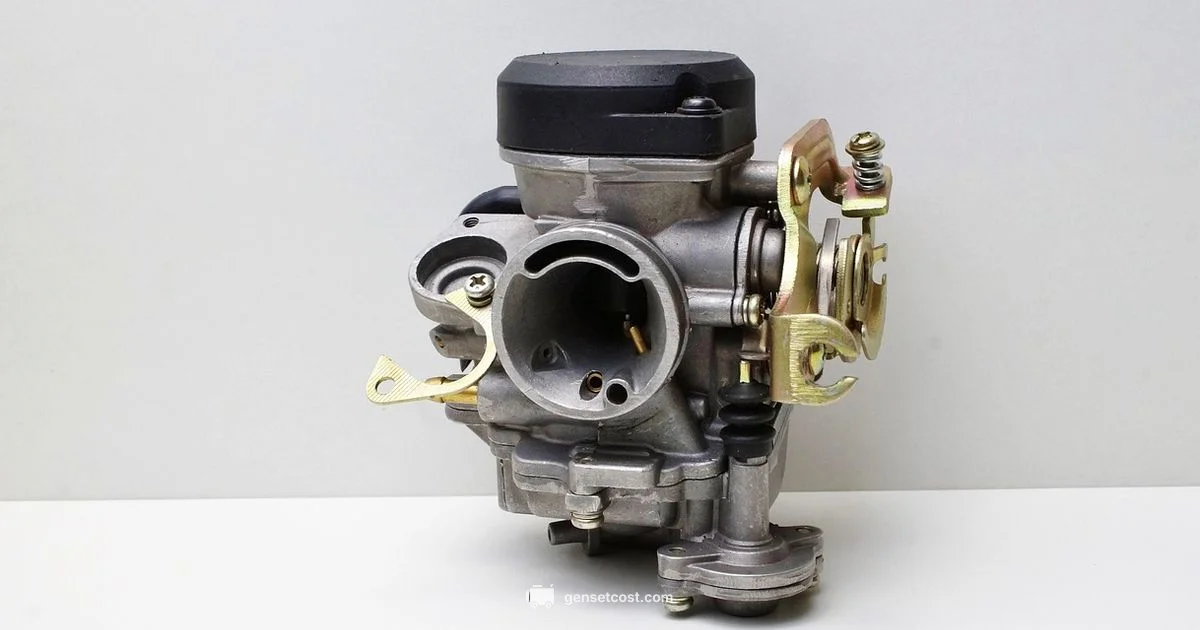Carburetor Cleaning - Genset Cost