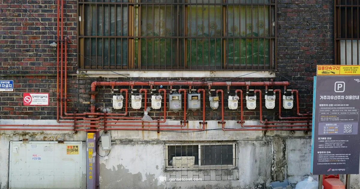 Gas Generator Setup - Genset Cost