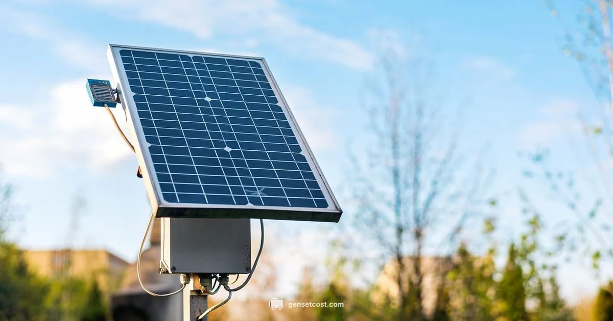 Hybrid Backup - Genset Cost