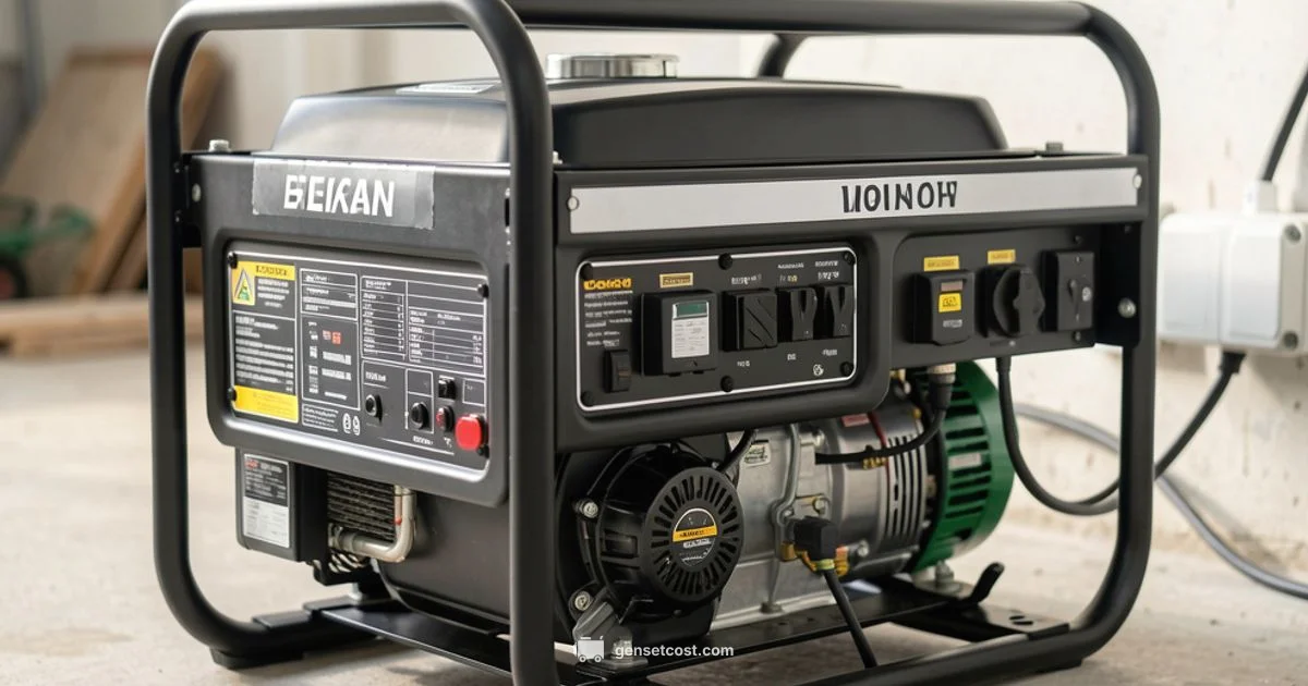 4 Prong Plug Essentials - Genset Cost