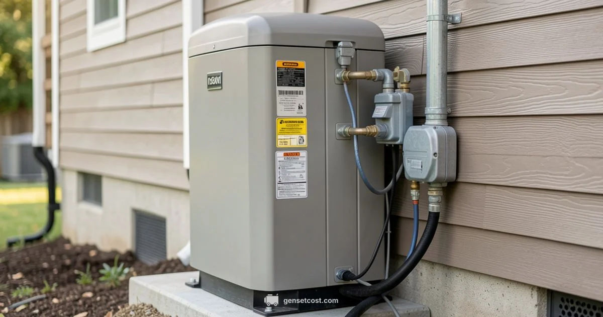 House Generator Hookup - Genset Cost