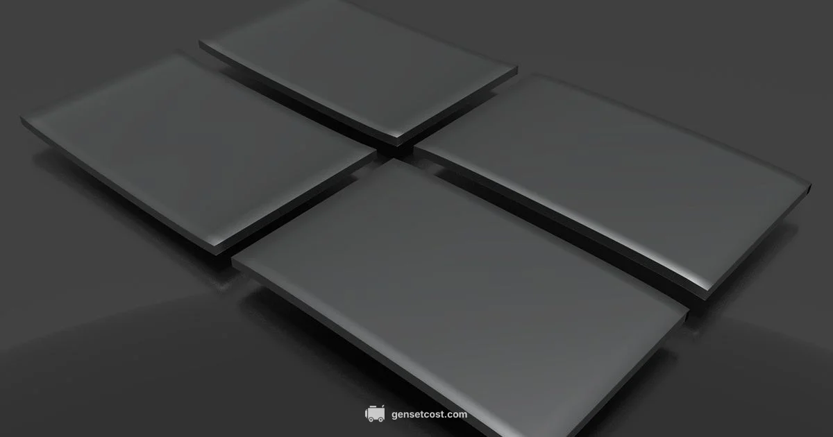 Free Logo Generator - Genset Cost