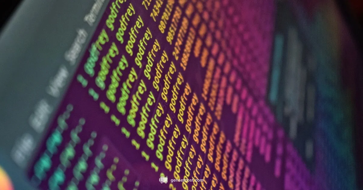 15 Character Passwords - Genset Cost