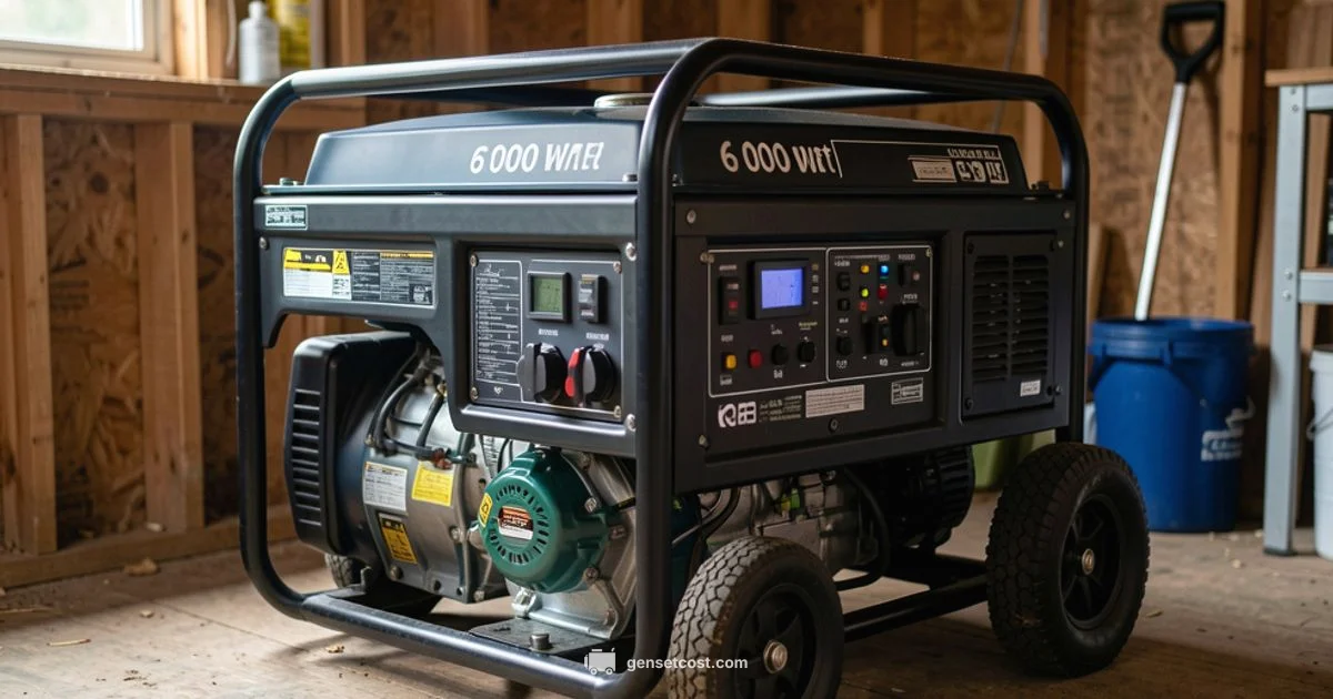 Six Kilowatt Gen Guide - Genset Cost