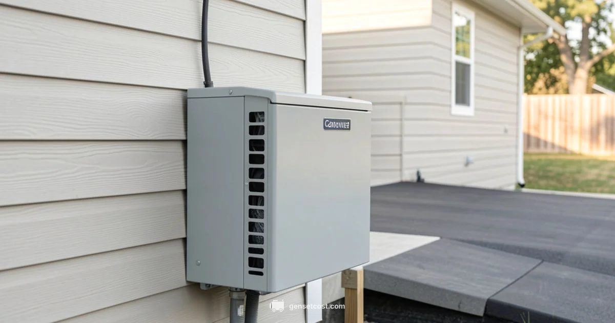 Generator Hookup Basics - Genset Cost