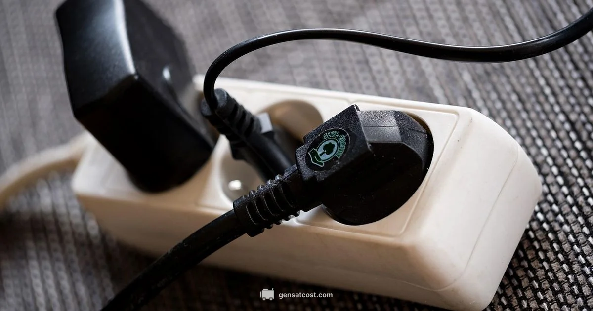 House Generator Outlet - Genset Cost