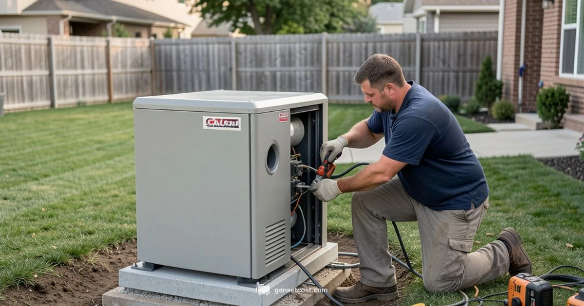Generator Backup Home - Genset Cost