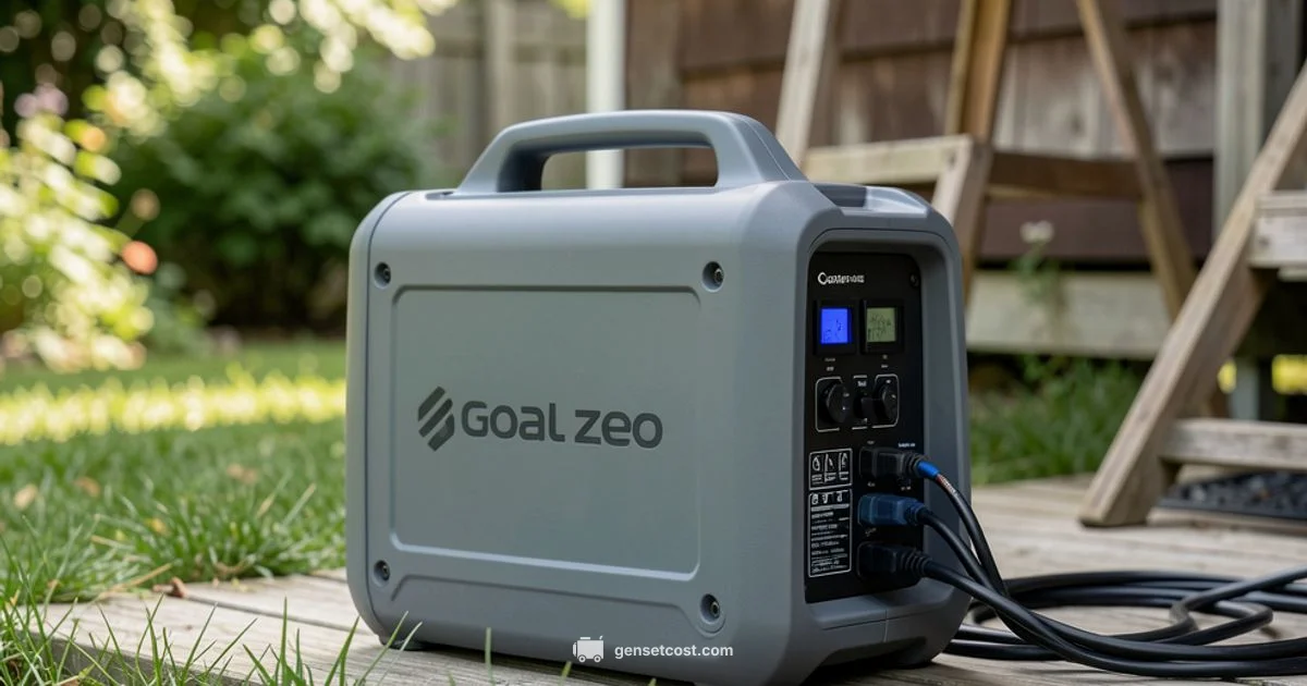 Goal Zero Generator Guide - Genset Cost