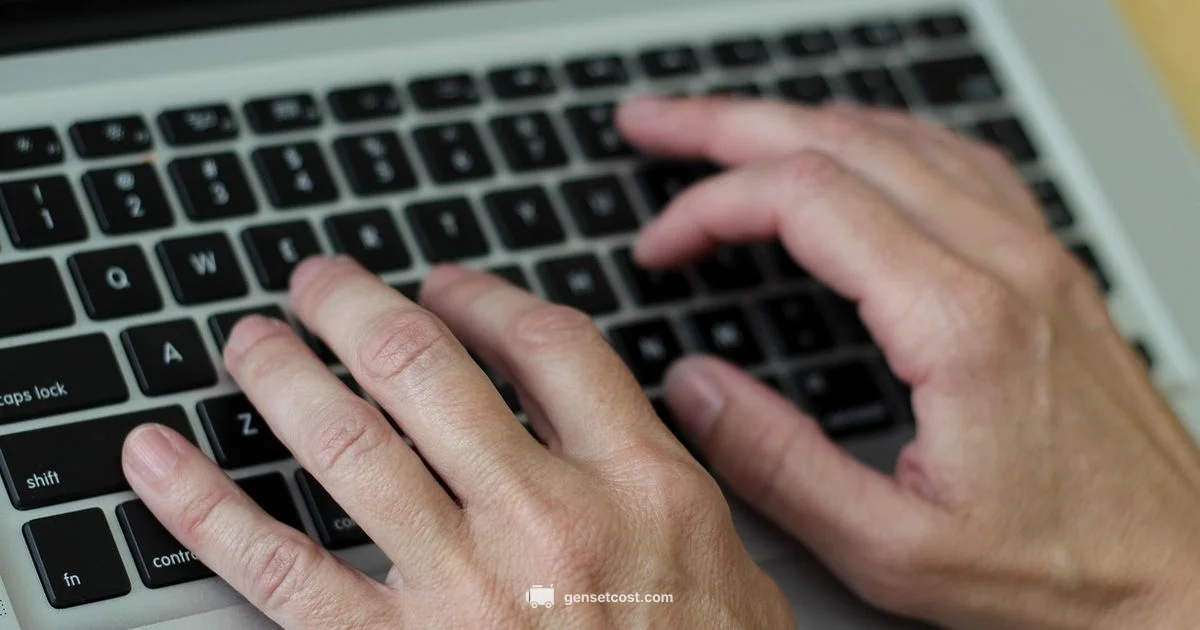 Sentence Generator - Genset Cost