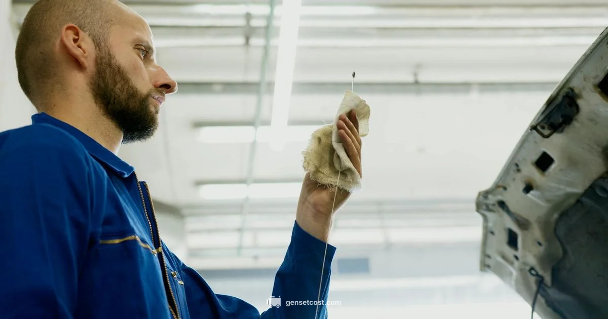 Oil Change Guide - Genset Cost