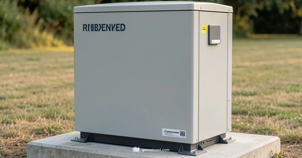 Generator Runtime - Genset Cost
