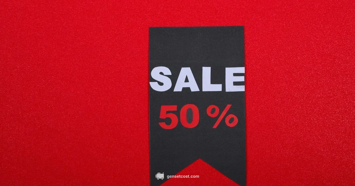 Coupon Savings - Genset Cost