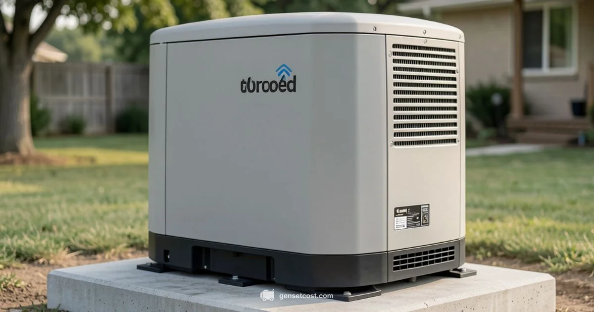Power When It Matters - Genset Cost