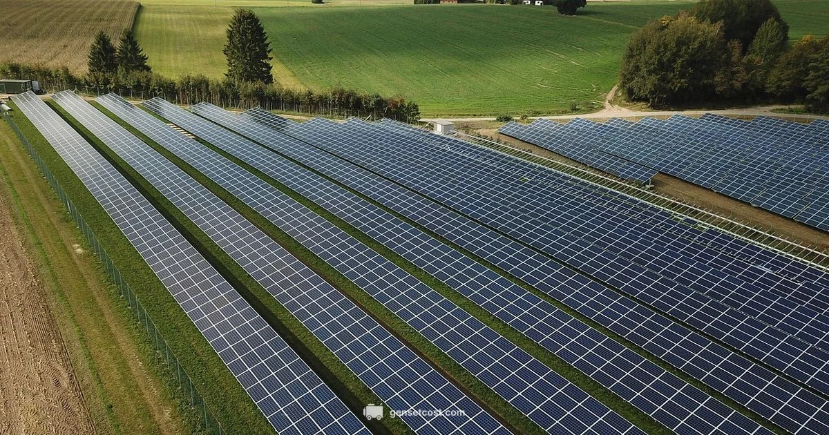 Solar Power Backup - Genset Cost