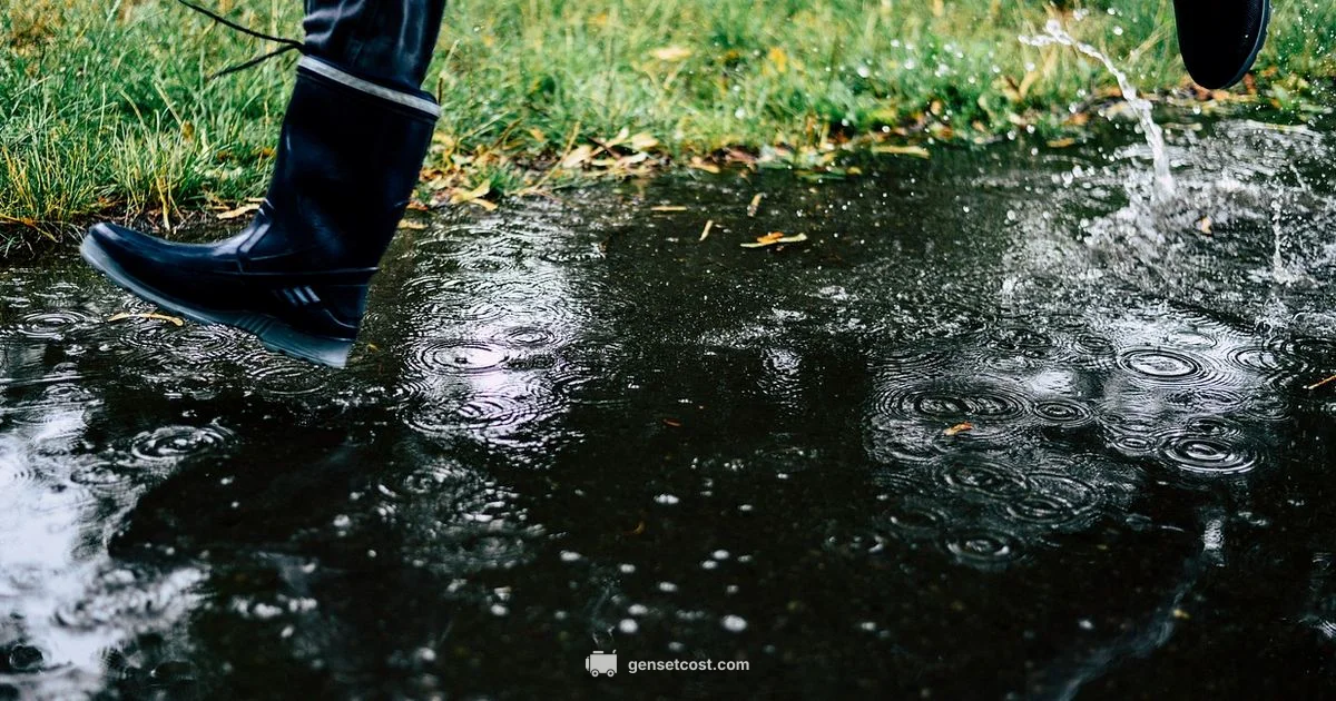 Rain-Safe Generator Setup - Genset Cost