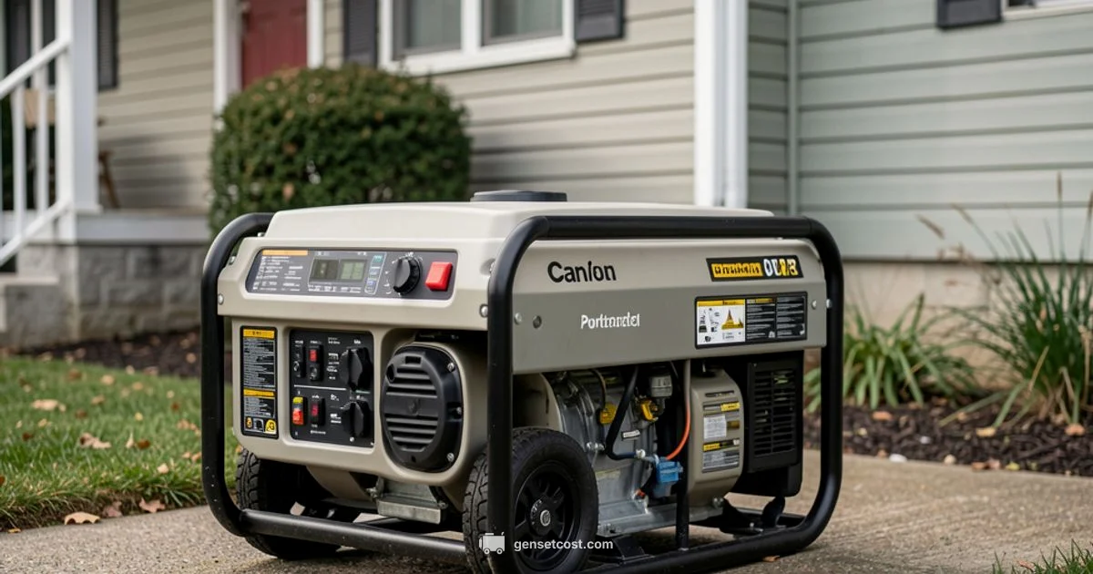 Home Backup Power - Genset Cost