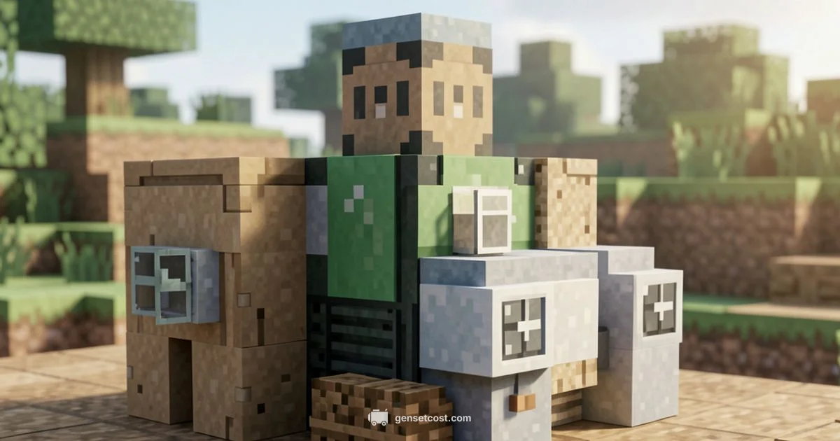 Minecraft Generator Guide - Genset Cost