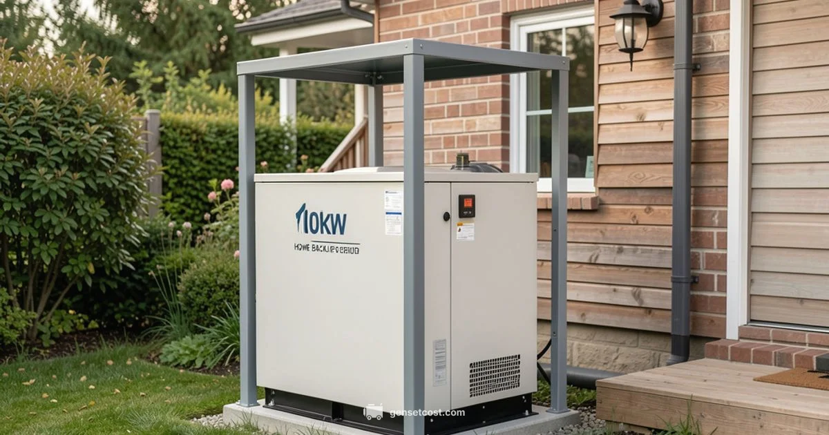10kW Backup Power - Genset Cost