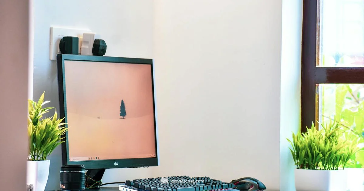 Text-to-Image AI - Genset Cost