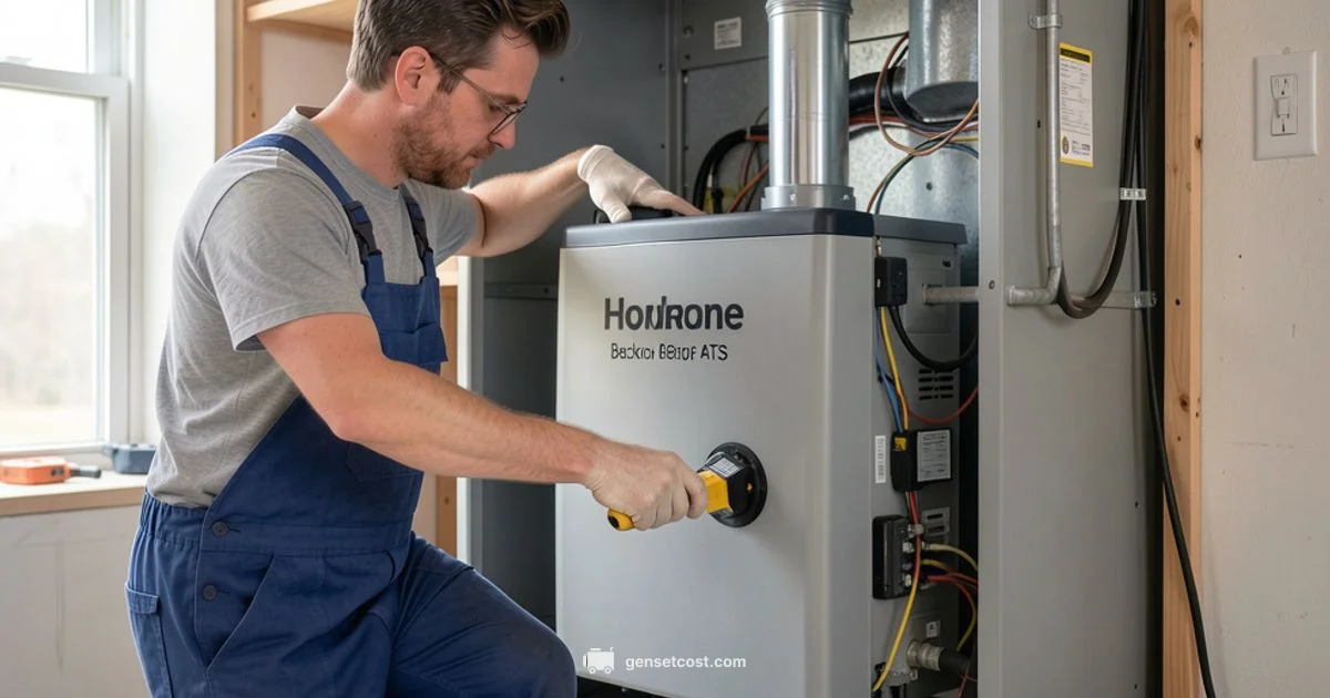 ATS for Home Backup - Genset Cost