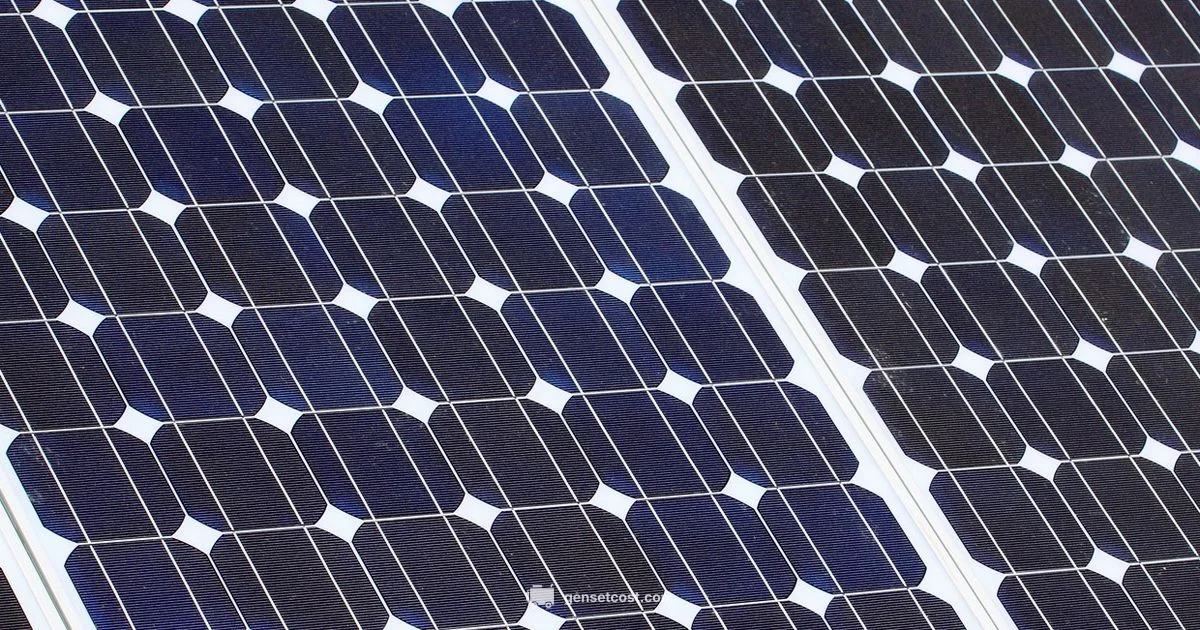 Power Cell Overview - Genset Cost