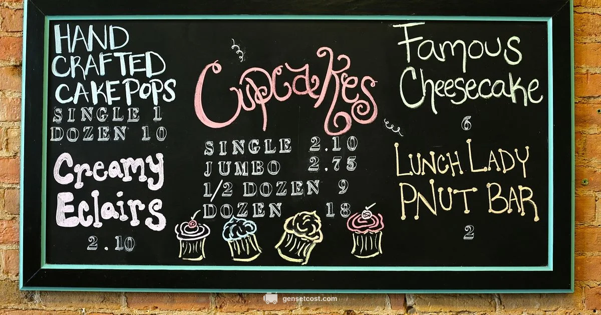 Group Generator Basics - Genset Cost