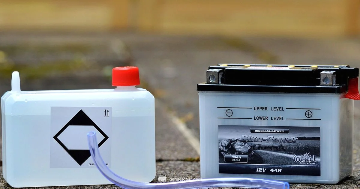 Generator Batteries Guide - Genset Cost