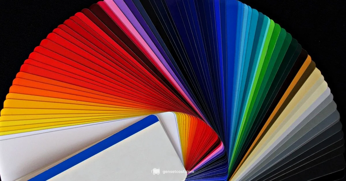 Website Color Palette Generator - Genset Cost