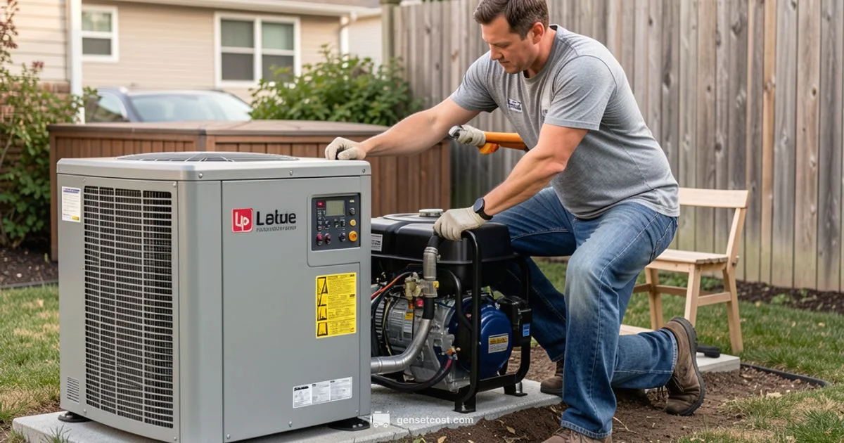 LP vs Diesel - Genset Cost