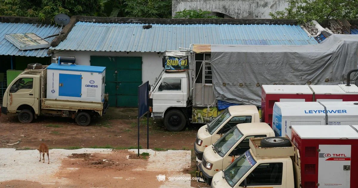 Home Generator Use - Genset Cost