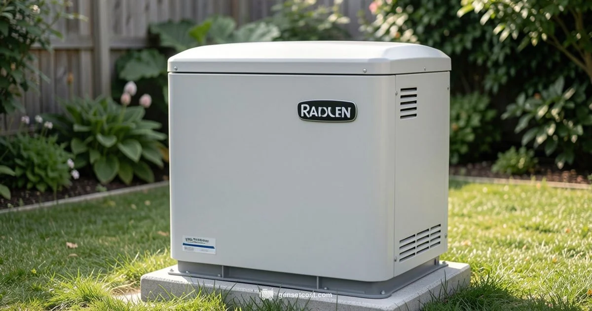 Quiet Power - Genset Cost