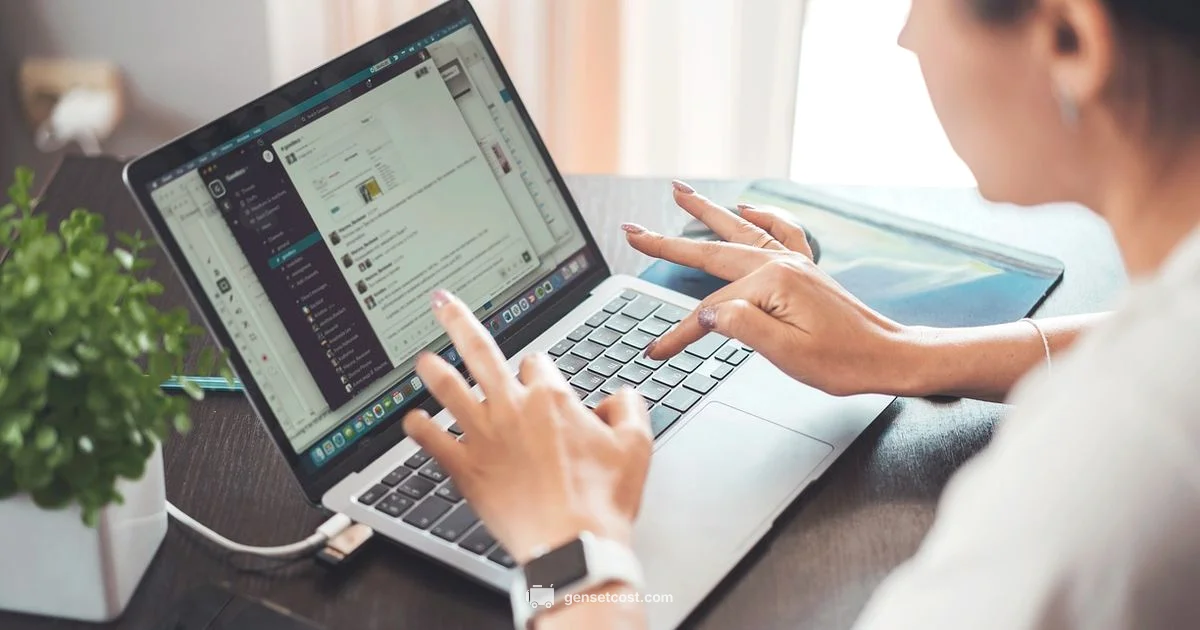 Online Billing Steps - Genset Cost