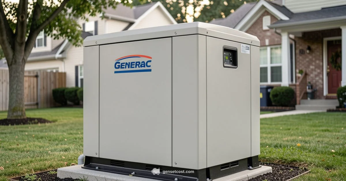 Generac Repair Guide - Genset Cost