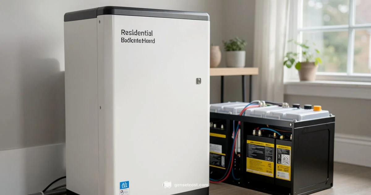 Home Power Backup - Genset Cost