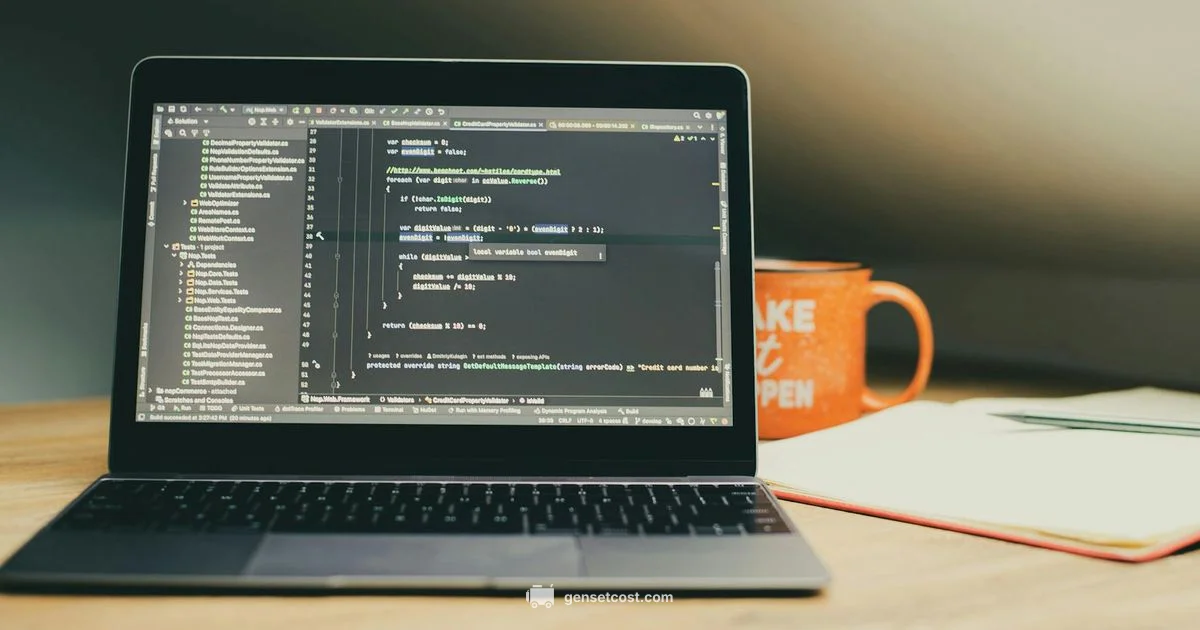 Morse Generator Basics - Genset Cost