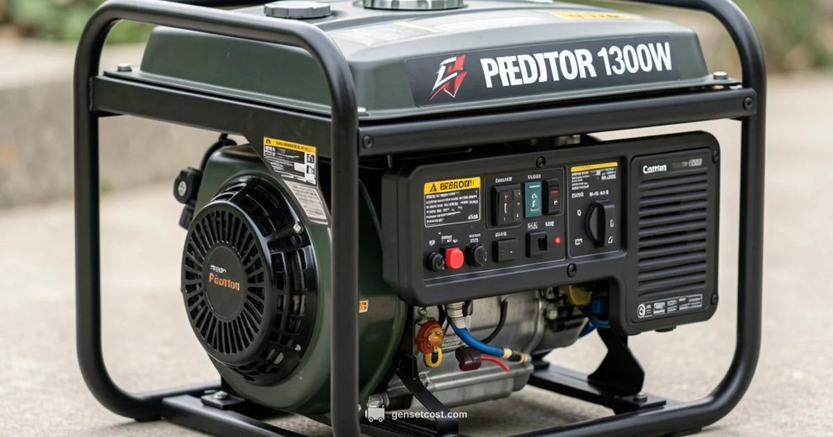 Predator 13000W Backup Power - Genset Cost