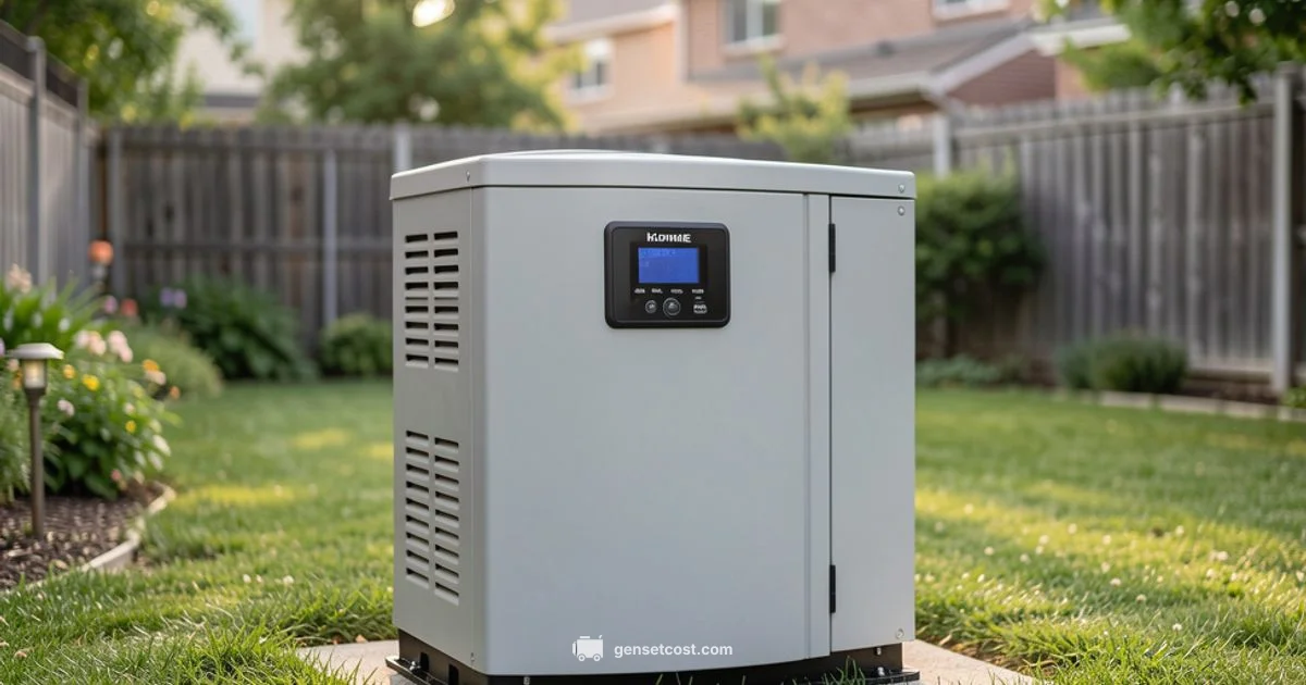 Home Depot Generator Guide - Genset Cost