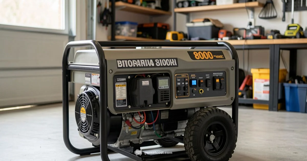 8000W Guide - Genset Cost