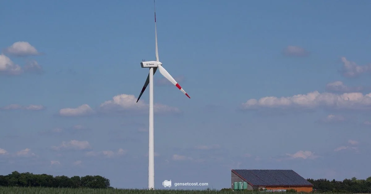 Wind vs Solar - Genset Cost