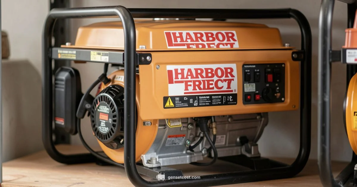 Harbor Freight Gen Makers - Genset Cost