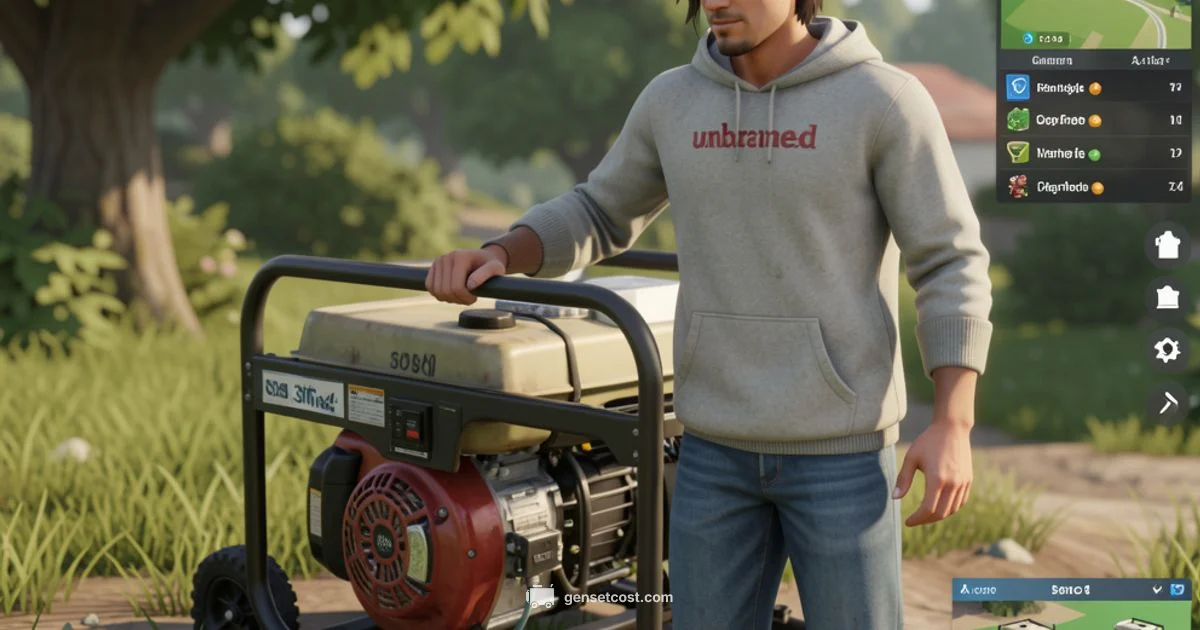 Generator Guide for Sims 4 - Genset Cost