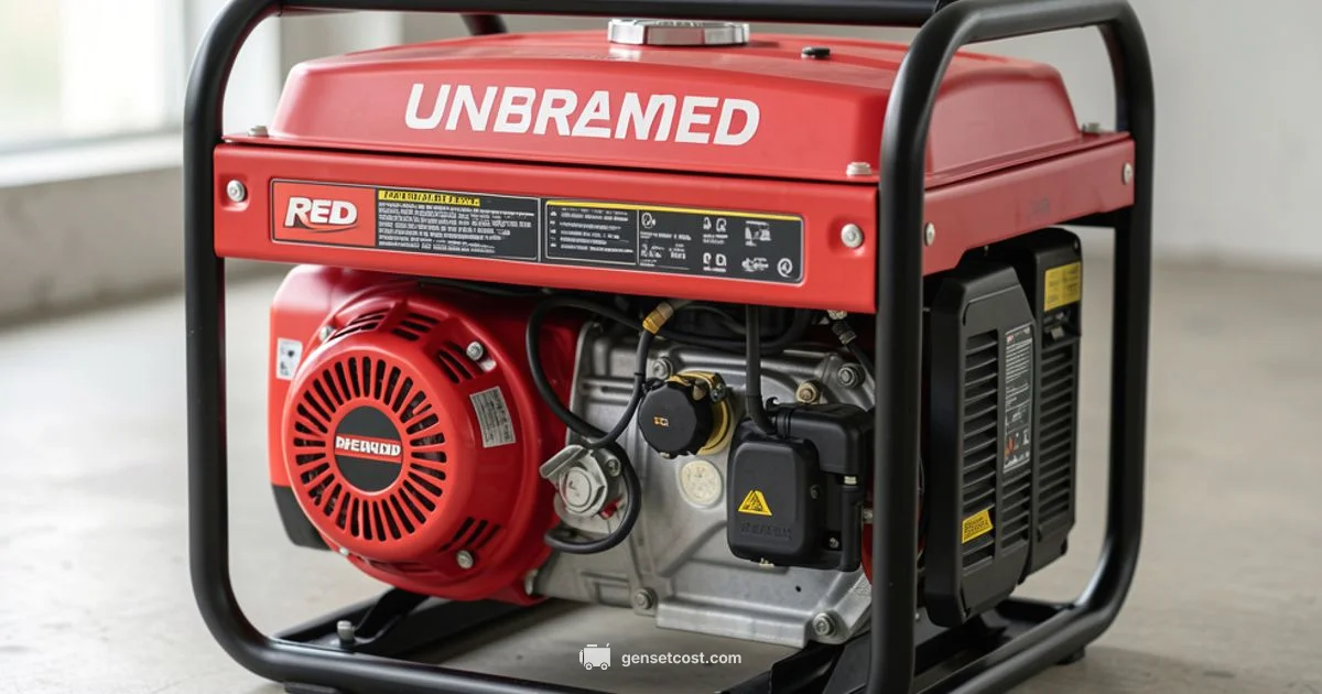 Generator Rope Start - Genset Cost