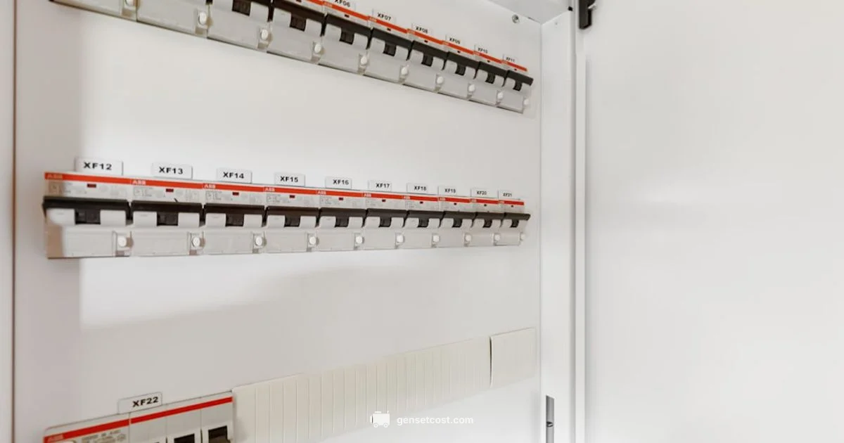 Generator Transfer Switch - Genset Cost