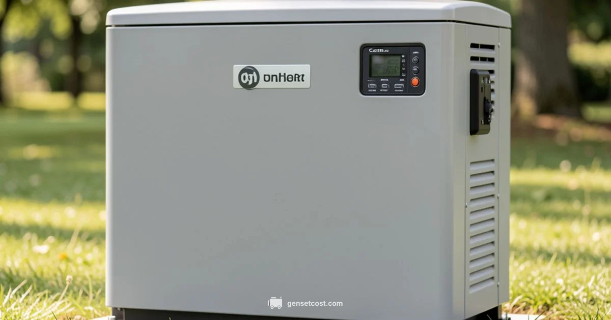 Choose a Generator - Genset Cost