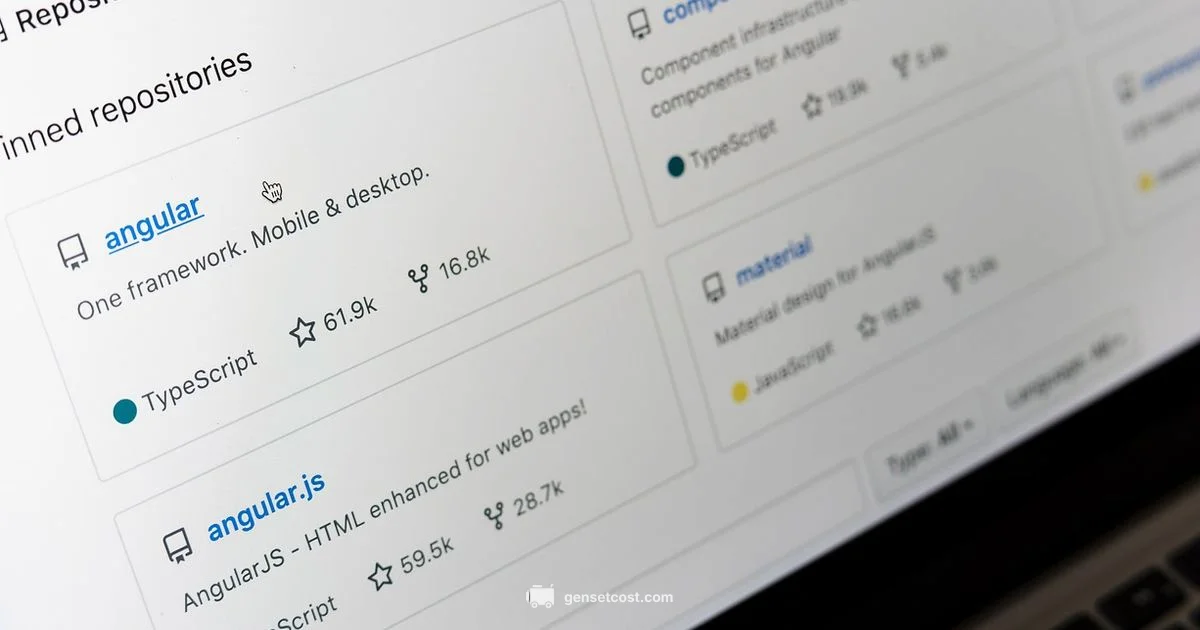 Code Generator Twitter - Genset Cost
